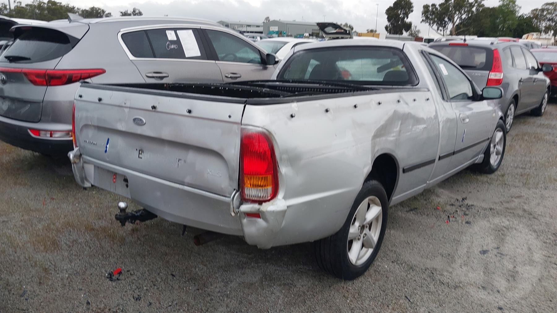 Damaged 2003 Ford Falcon BA Ute XLS Utility Utility For Auction in