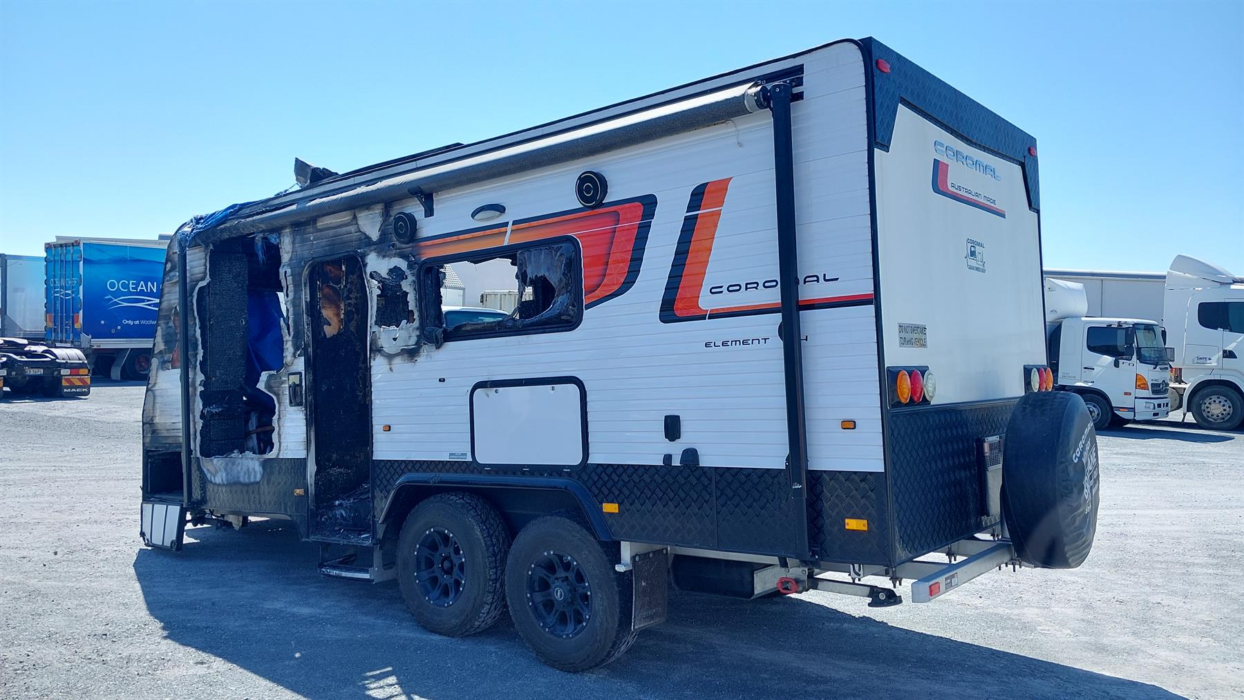 Used 2018 Coromal Element Caravan ATM 2,594kg For Auction in National