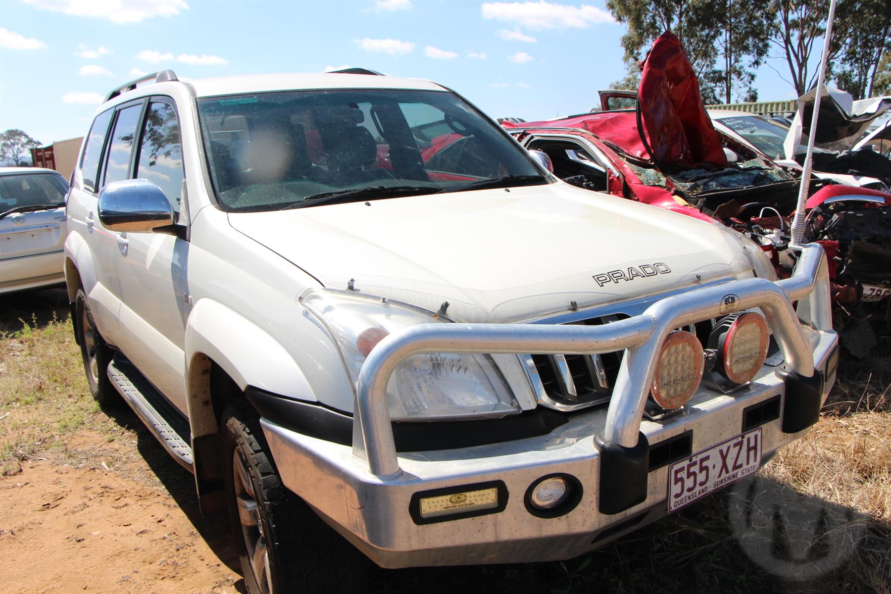 Damaged 2005 Toyota Landcruiser Prado VX 4WD Unknown For Auction in