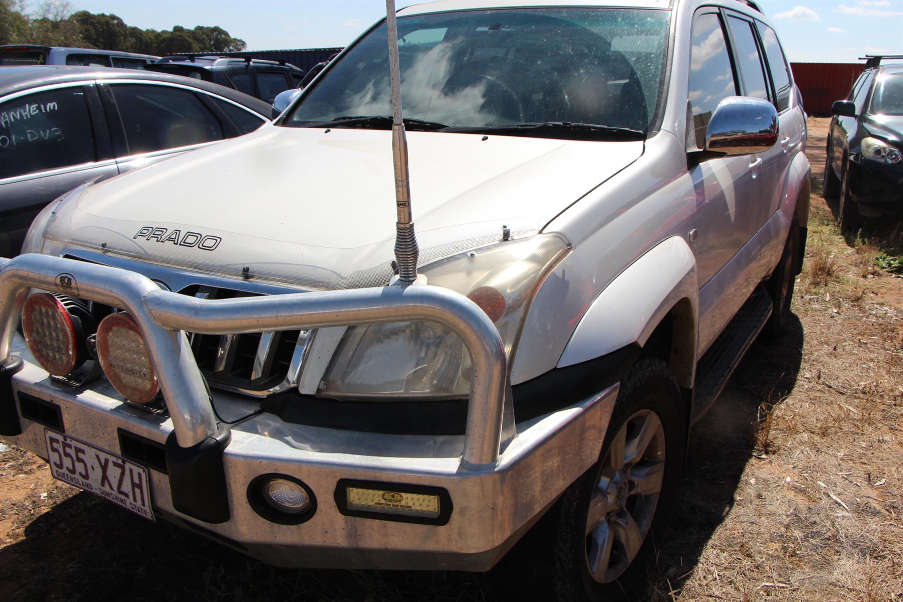 Damaged 2005 Toyota Landcruiser Prado VX 4WD Unknown For Auction in