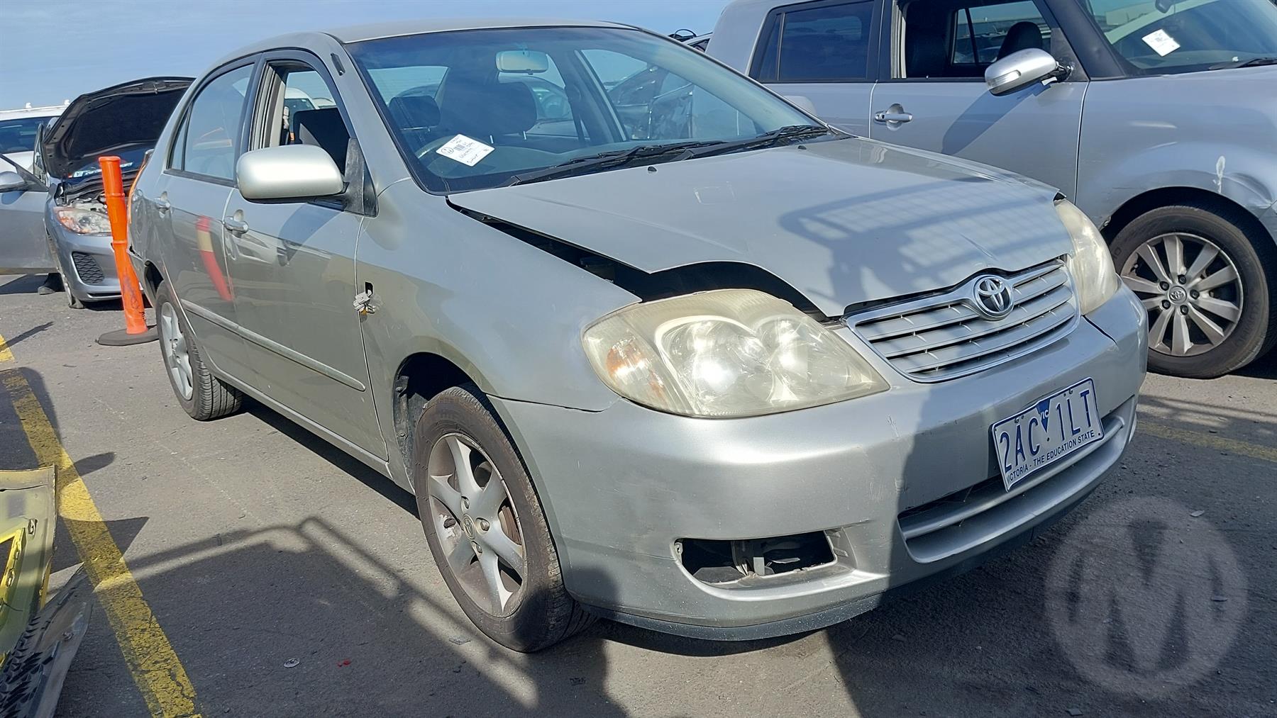 Damaged 2005 Toyota Corolla ZZE12 Ascent Sport Sedan For Auction in