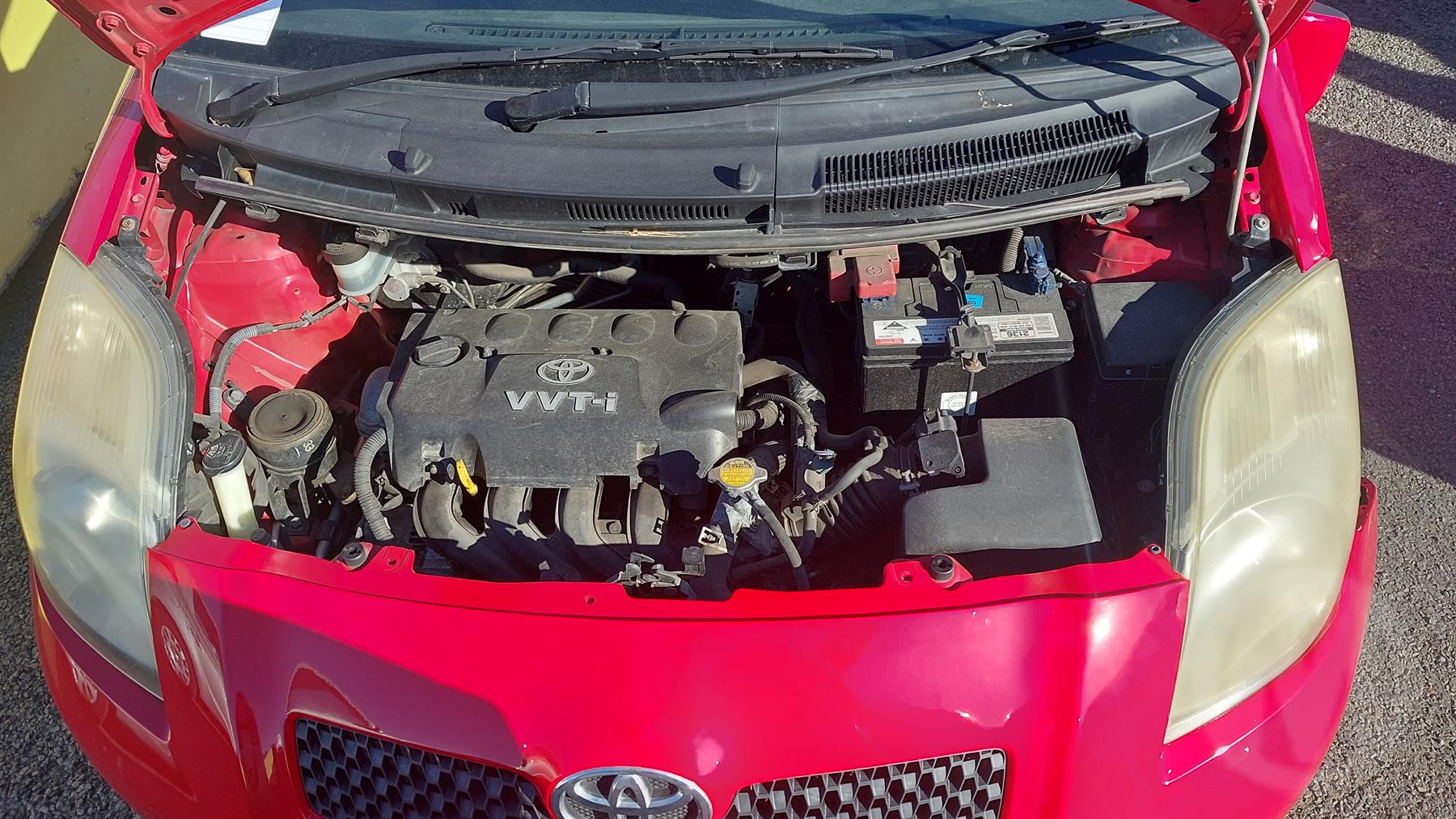 Damaged 2007 Toyota Yaris NCP YR Hatch For Auction in National Online