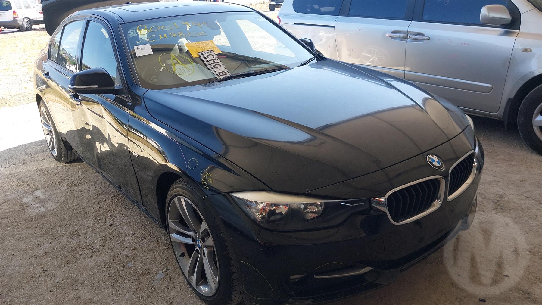 Damaged 2012 BMW 3 Series F30 320d Sedan For Auction in National Online