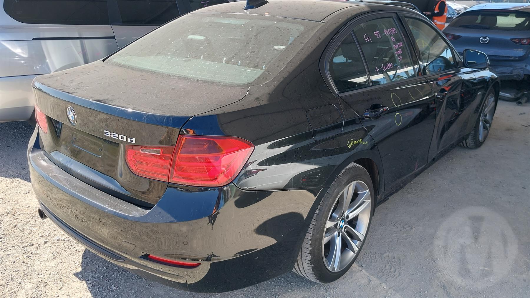 Damaged 2012 BMW 3 Series F30 320d Sedan For Auction in National Online
