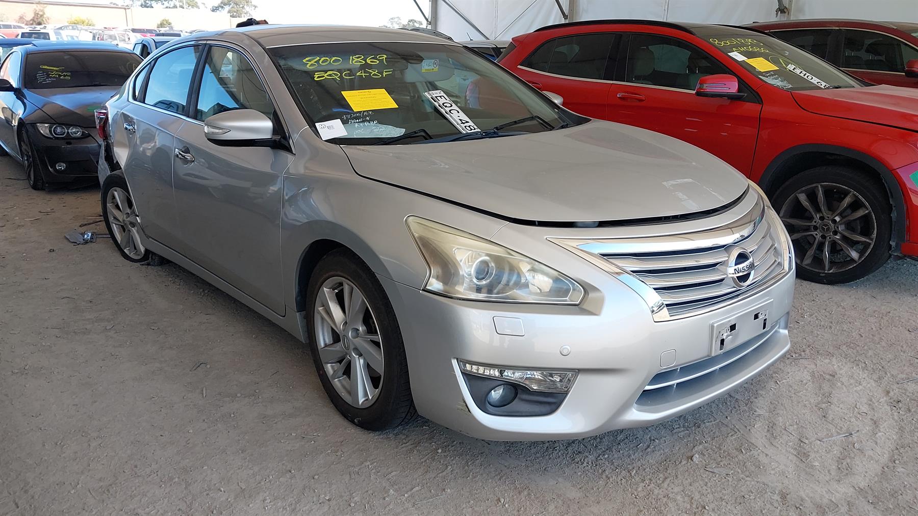 Damaged 2015 Nissan Altima L33 STL Sedan For Auction in National