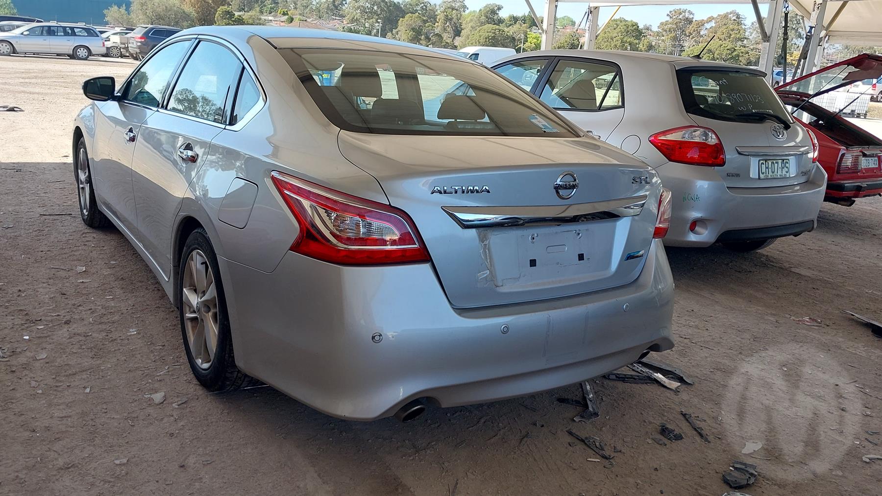 Damaged 2015 Nissan Altima L33 STL Sedan For Auction in National