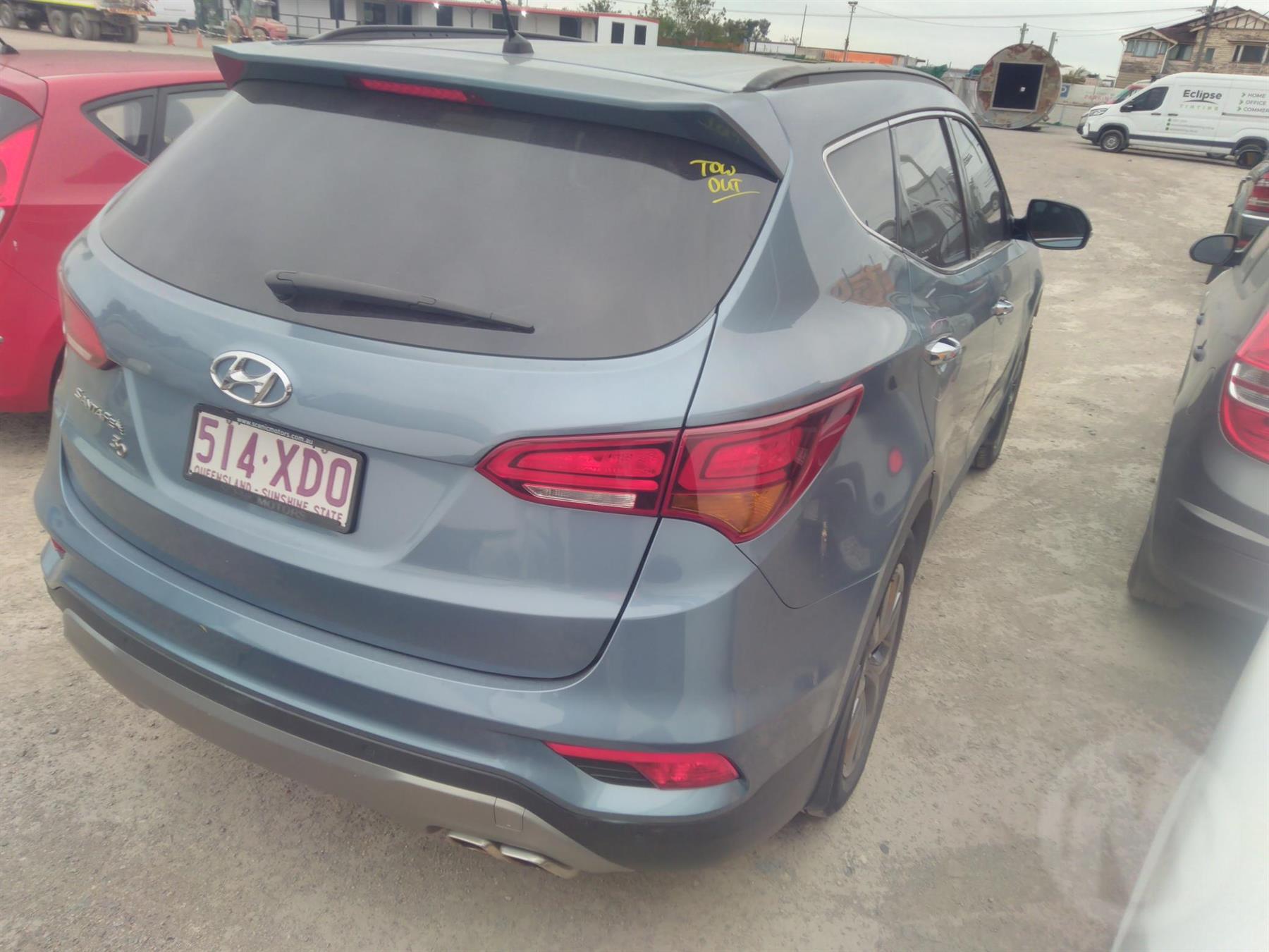 Damaged 2016 Hyundai Santa Fe DM3 Special Edition S/Wagon For Auction