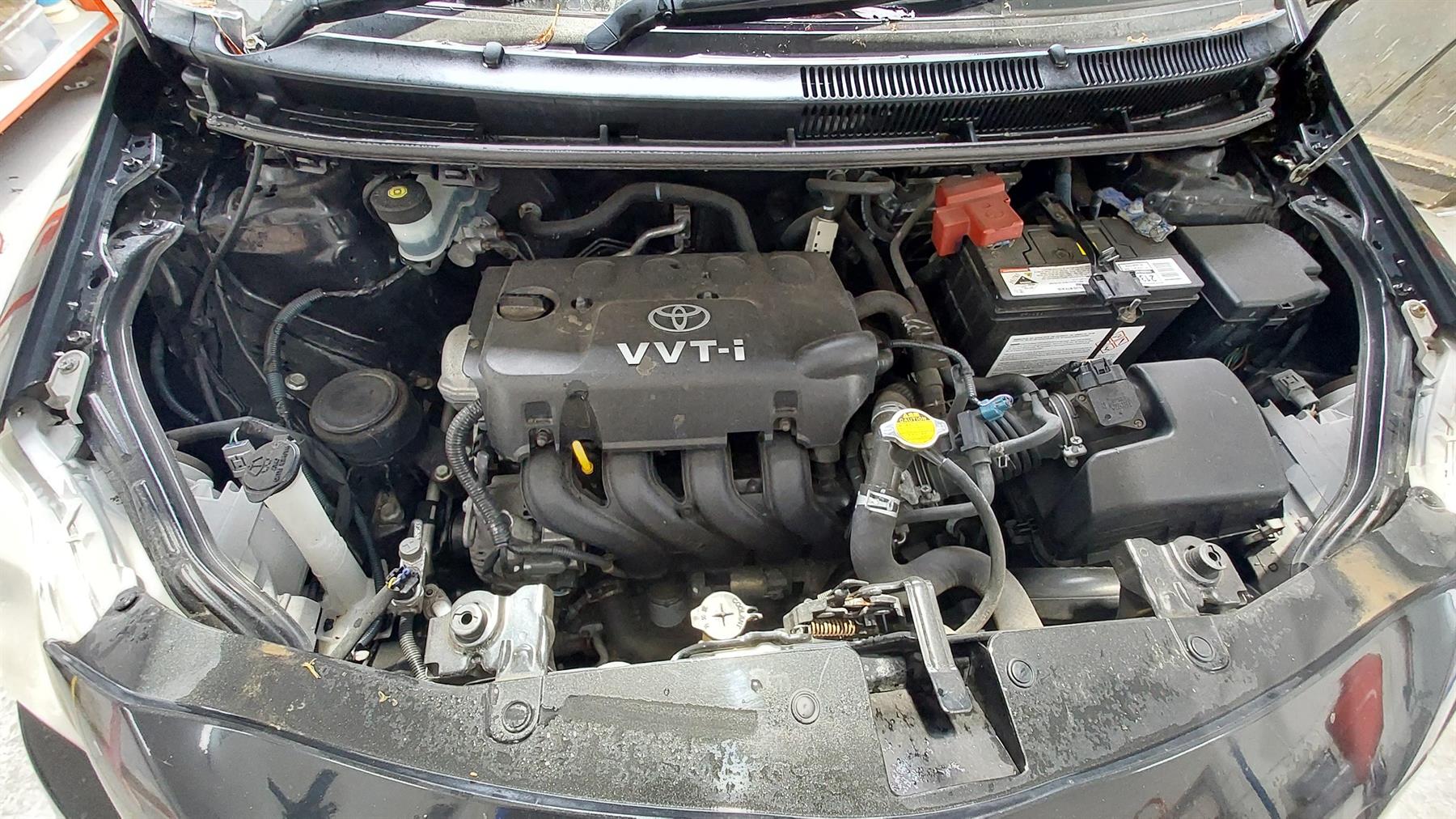 Damaged 2007 Toyota Yaris NCP YRS Sedan For Auction in National Online