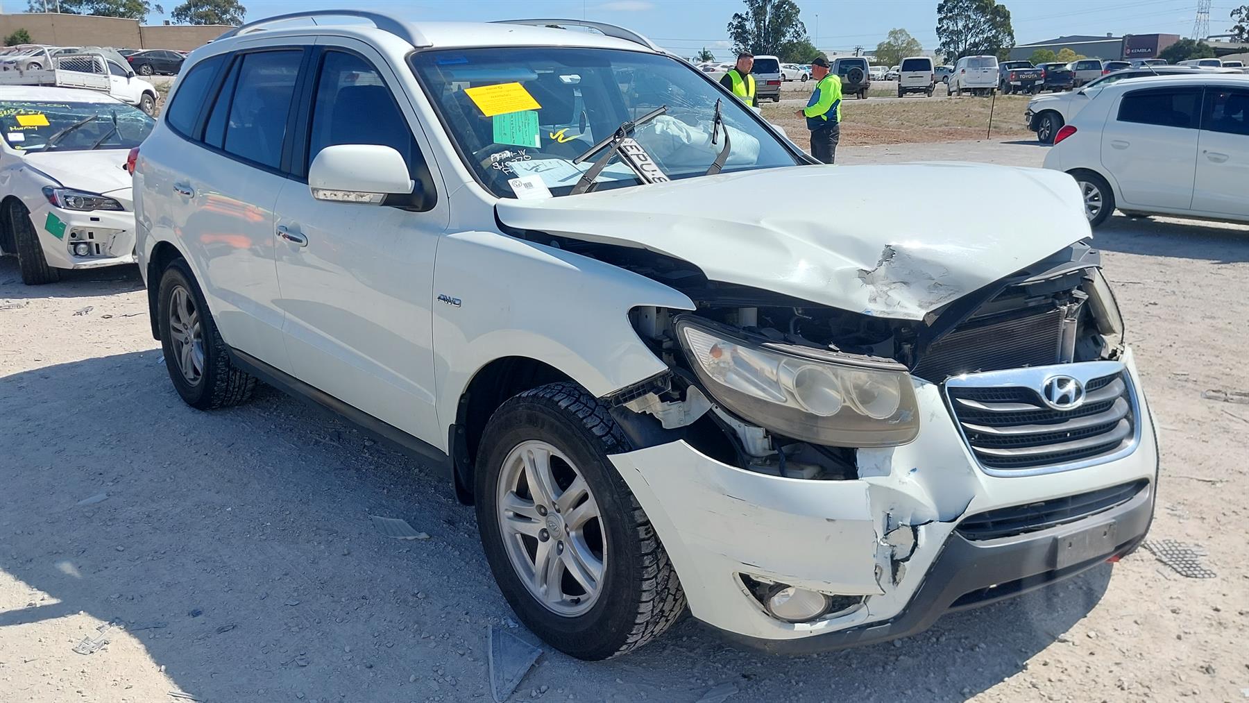 Damaged 2009 Hyundai Santa Fe Elite S/Wagon For Auction in National