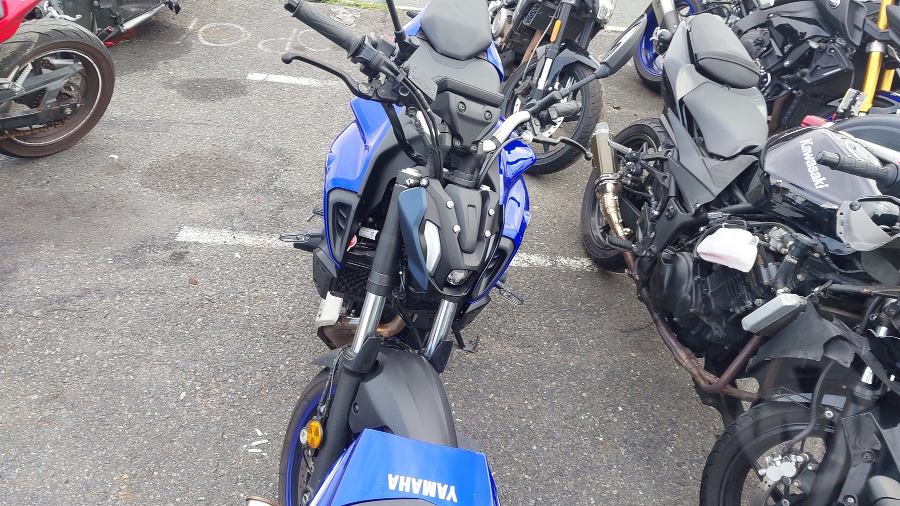 Damaged 2023 Yamaha MT07 LA ABS MY23 Road Motorcycle For Auction in