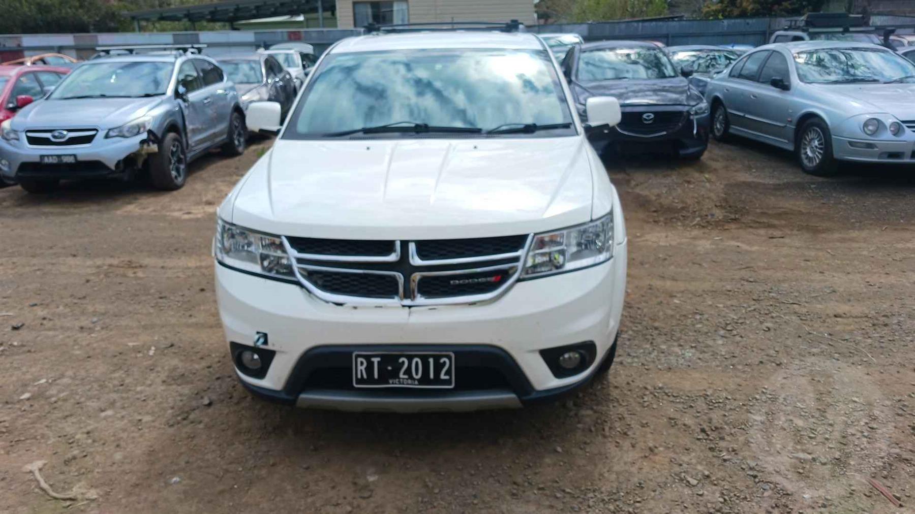 Damaged 2012 Dodge Journey RT Station Wagon Unknown For Auction in