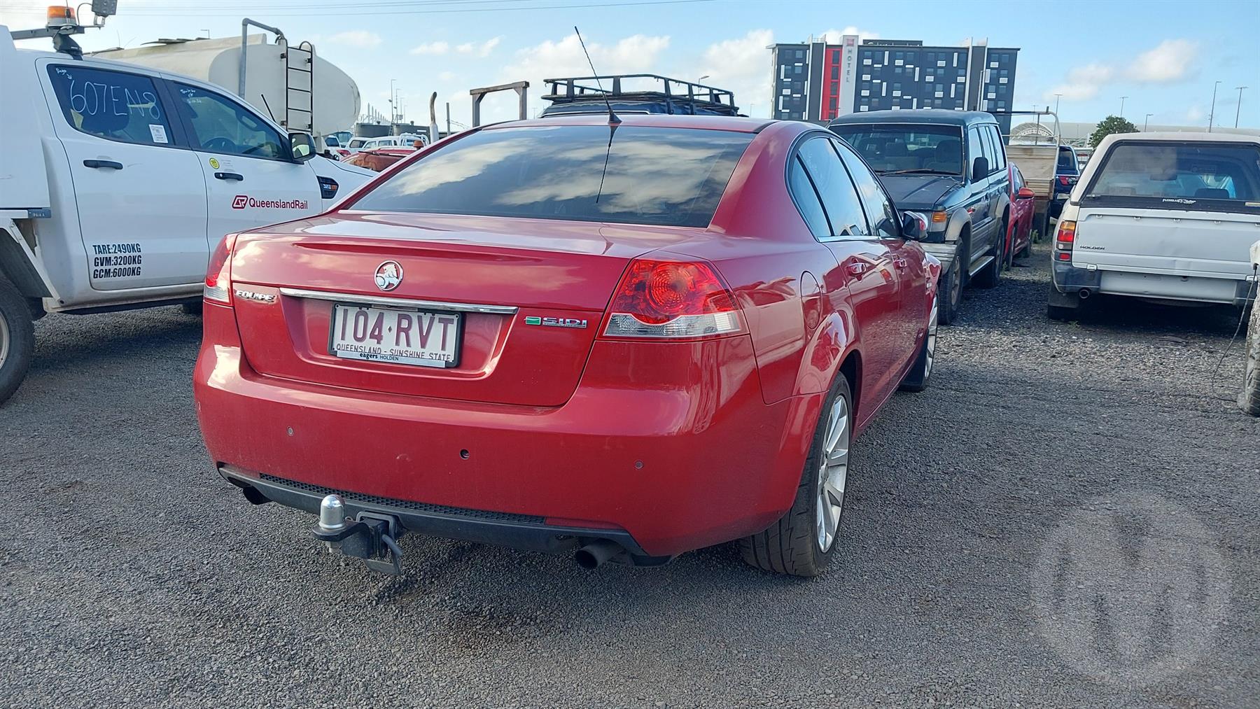 Damaged 2011 Holden Commodore VEII Omega Sedan For Auction in National