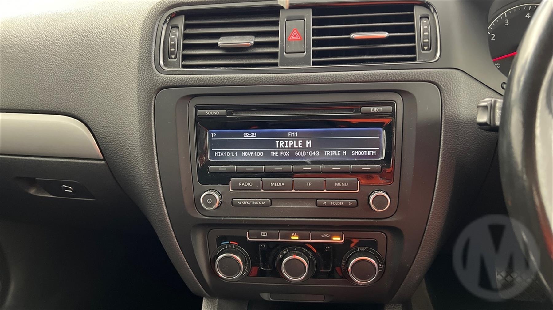 Used 2011 Volkswagen Jetta 118TSI 118 TSI 4D Sedan For Auction in