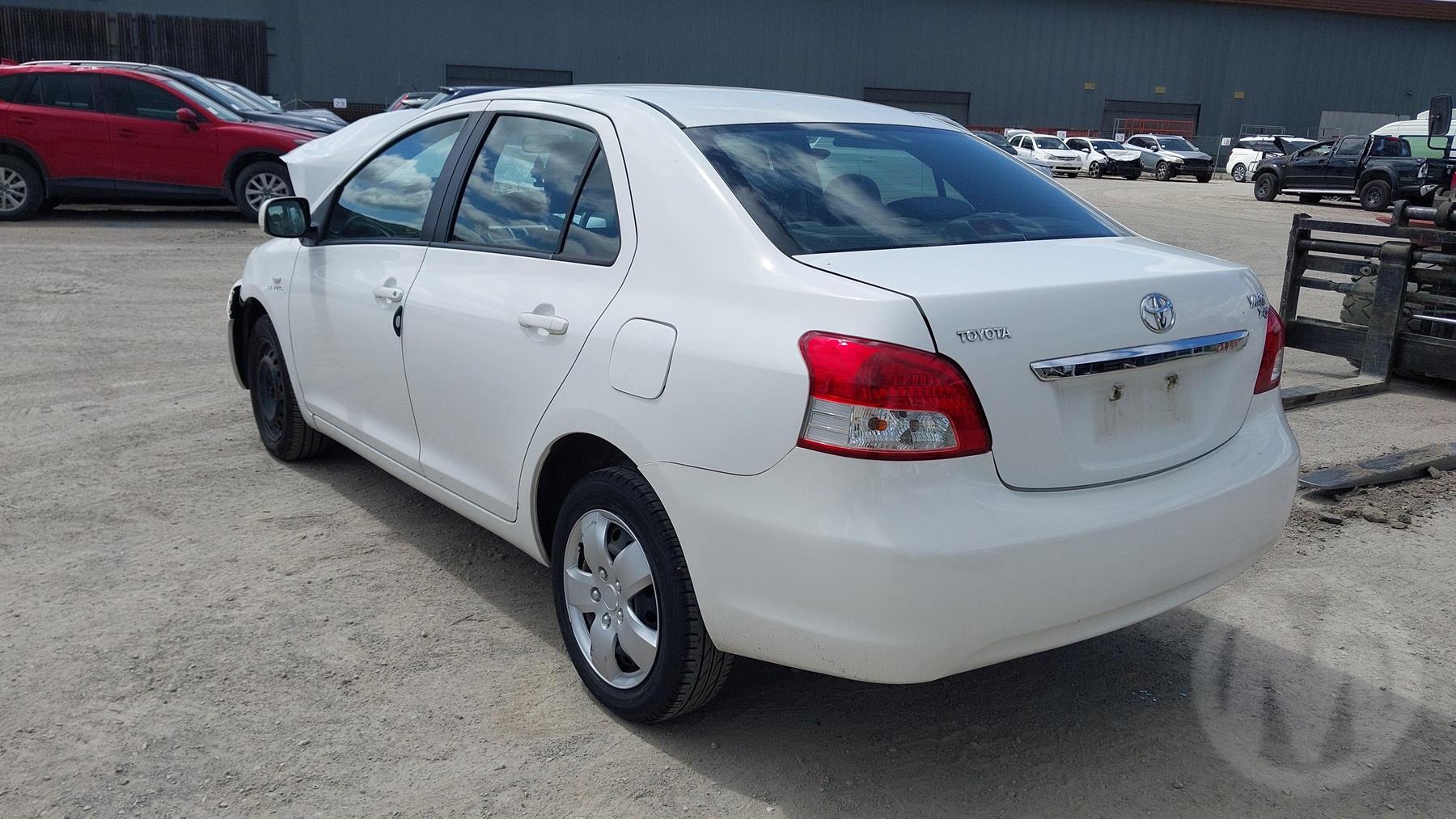 Damaged 2007 Toyota Yaris NCP YRS Sedan For Auction in National Online