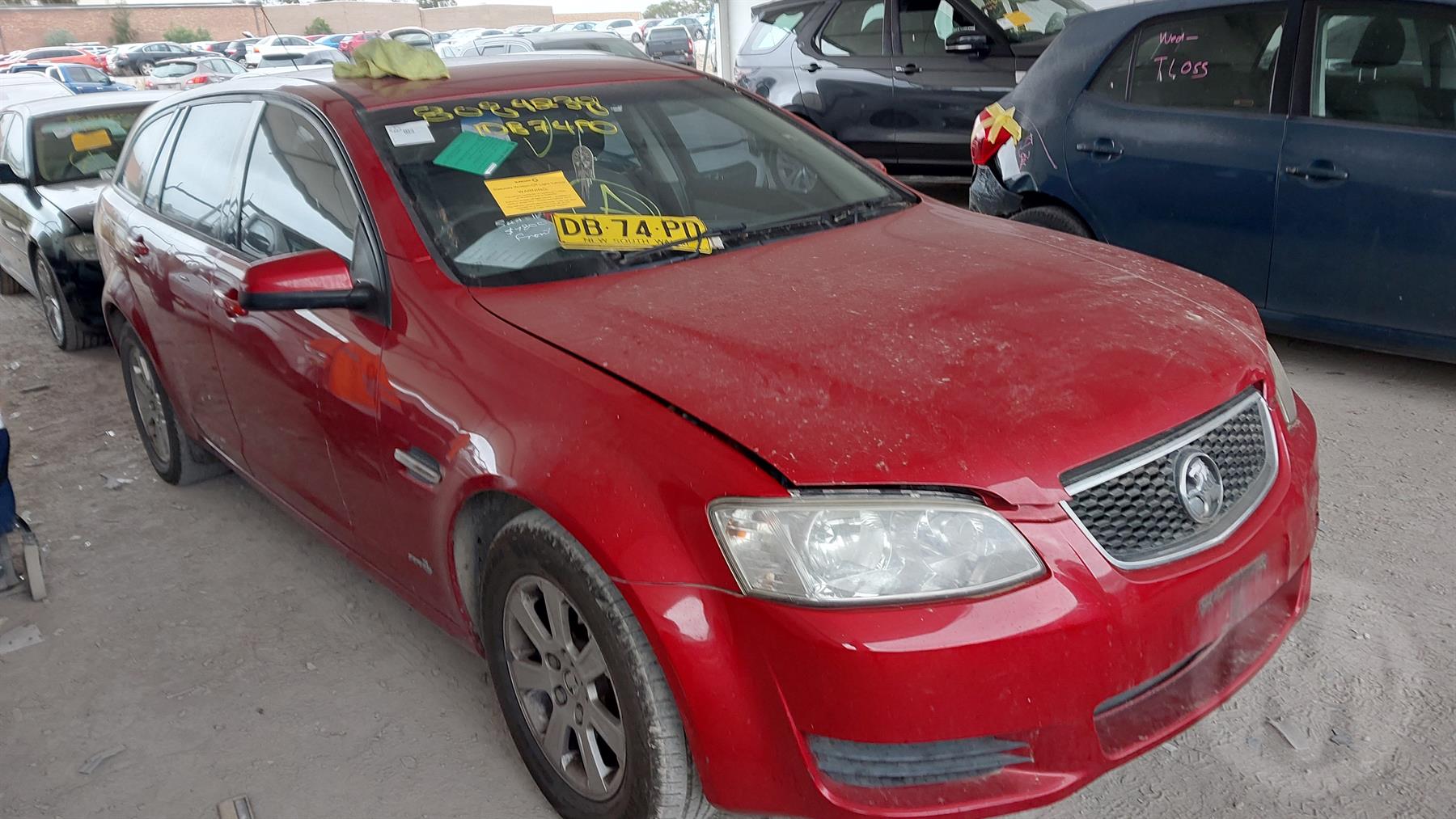 Damaged 2010 Holden Commodore VE Omega Sport Wagon For Auction in