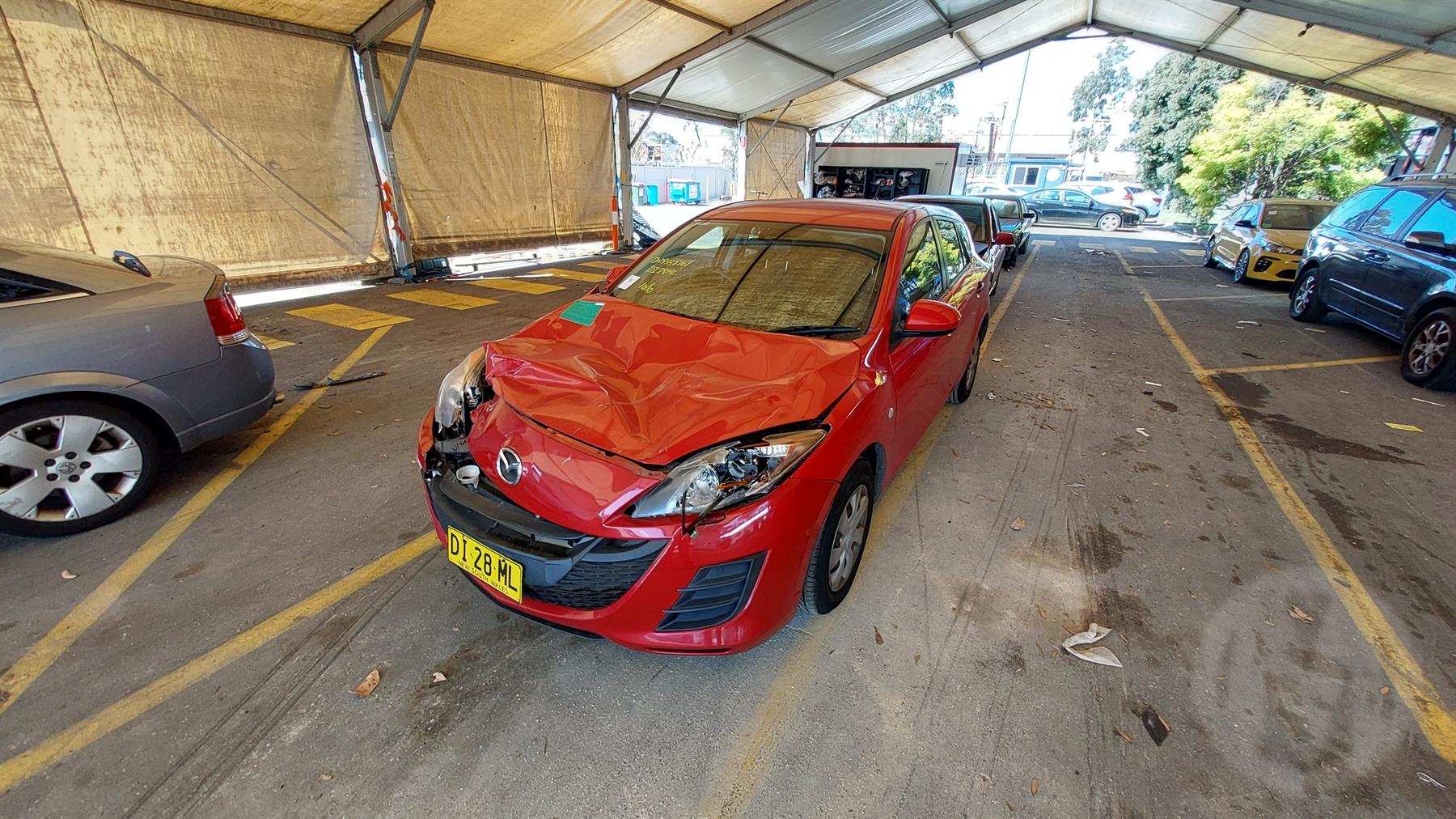 Damaged 2011 Mazda 3 BL NEO Hatch Unknown For Auction in National