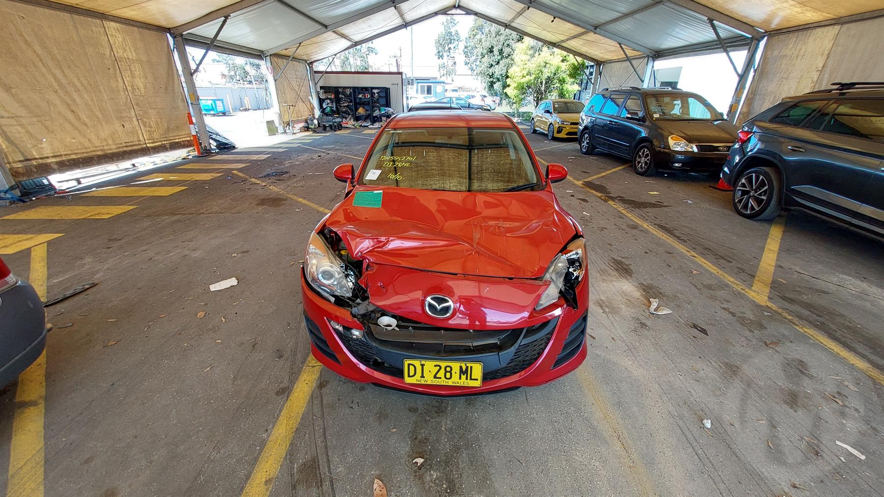 Damaged 2011 Mazda 3 BL NEO Hatch Unknown For Auction in National