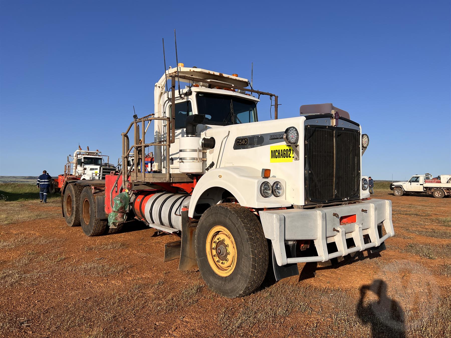 Used 2008 Kenworth C540 6x4 Prime Mover GCM 256,000kg For Auction in Perth Int'l Airport