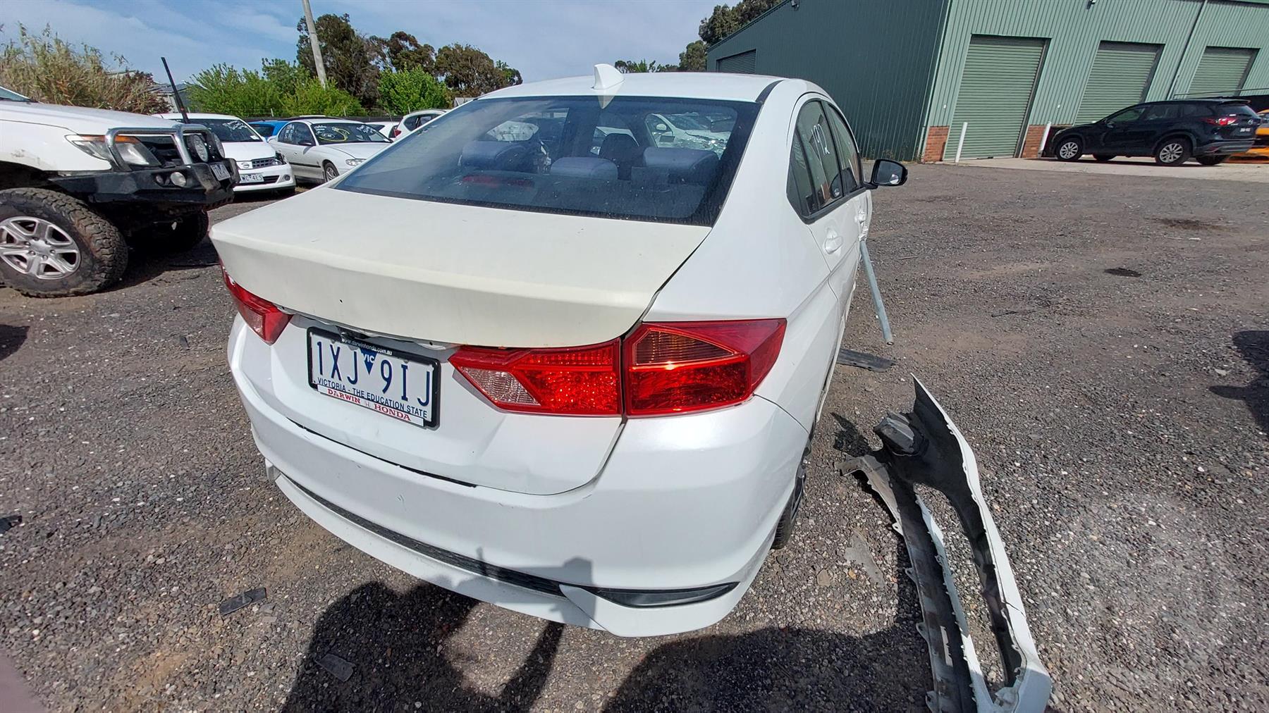 Damaged 2019 Honda City GM VTi Sedan For Auction in National Online
