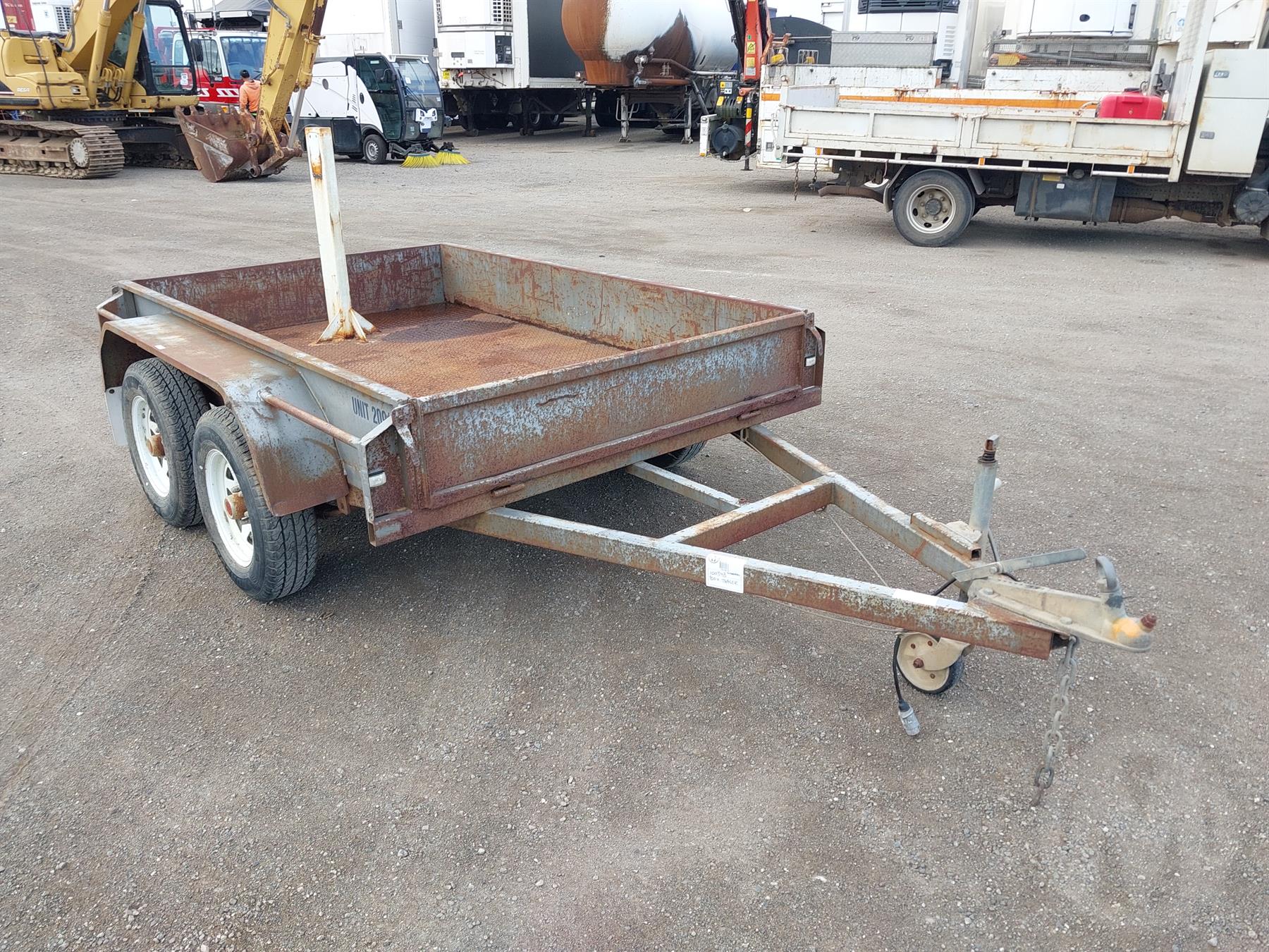 Used 2011 TF Trailer (Box/Domestic) ATM 2,000kg For Auction in National