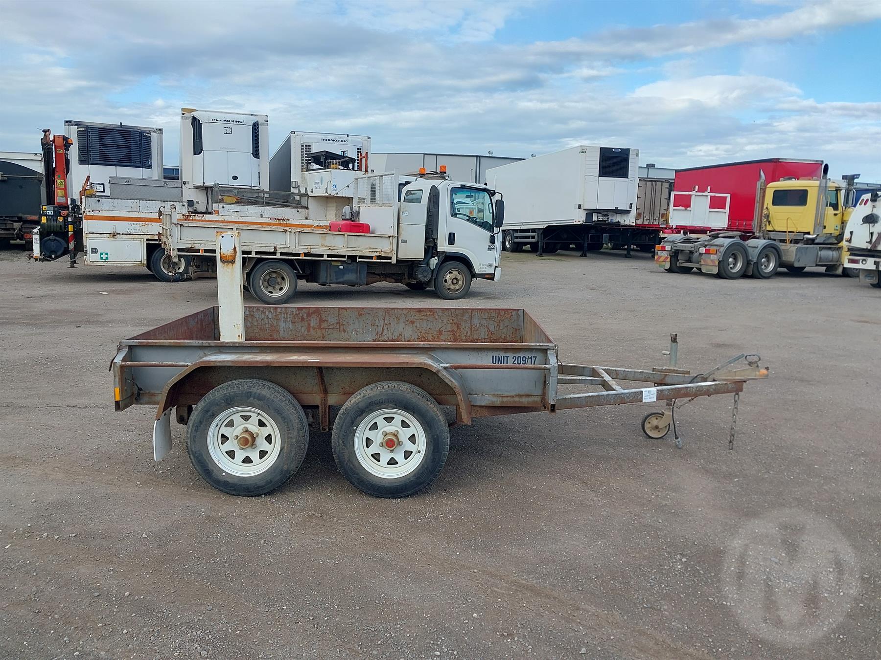 Used 2011 TF Trailer (Box/Domestic) ATM 2,000kg For Auction in National