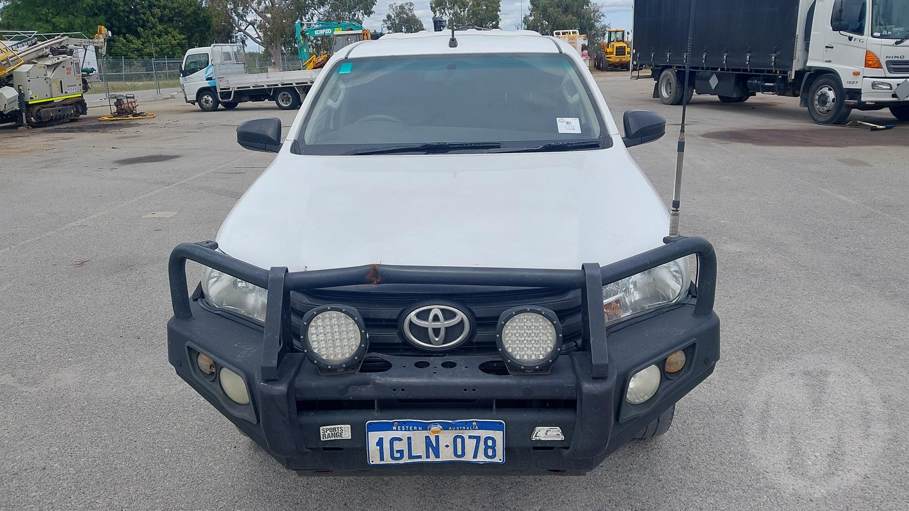 Used 2018 Toyota Hilux Utility GVM 2,860kg For Auction in Perth Int'l