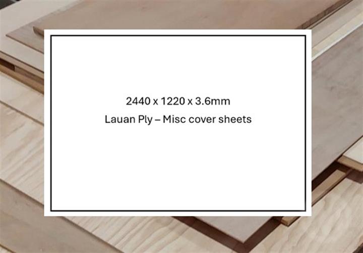 Used Lauan Plywood Sheets For Auction in Beresfield, Newcastle, New