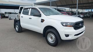 2021 Ford Ranger PX MKIII XL 2.2D 4WD 4D Dual Cab Chassis (QFleet)