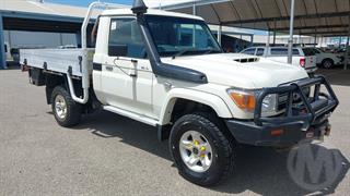 2021 Toyota Landcruiser 70 Series GXL 2D Cab Chassis (QFleet)