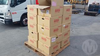 1 Pallet 20X Steel Wheels Spare Parts