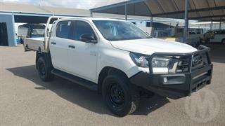 2021 Toyota Hilux GUN126R SR 4D Dual Cab Chassis (QFleet)