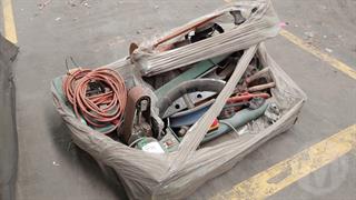 Assorted Pallet Bench Grinders & Bending