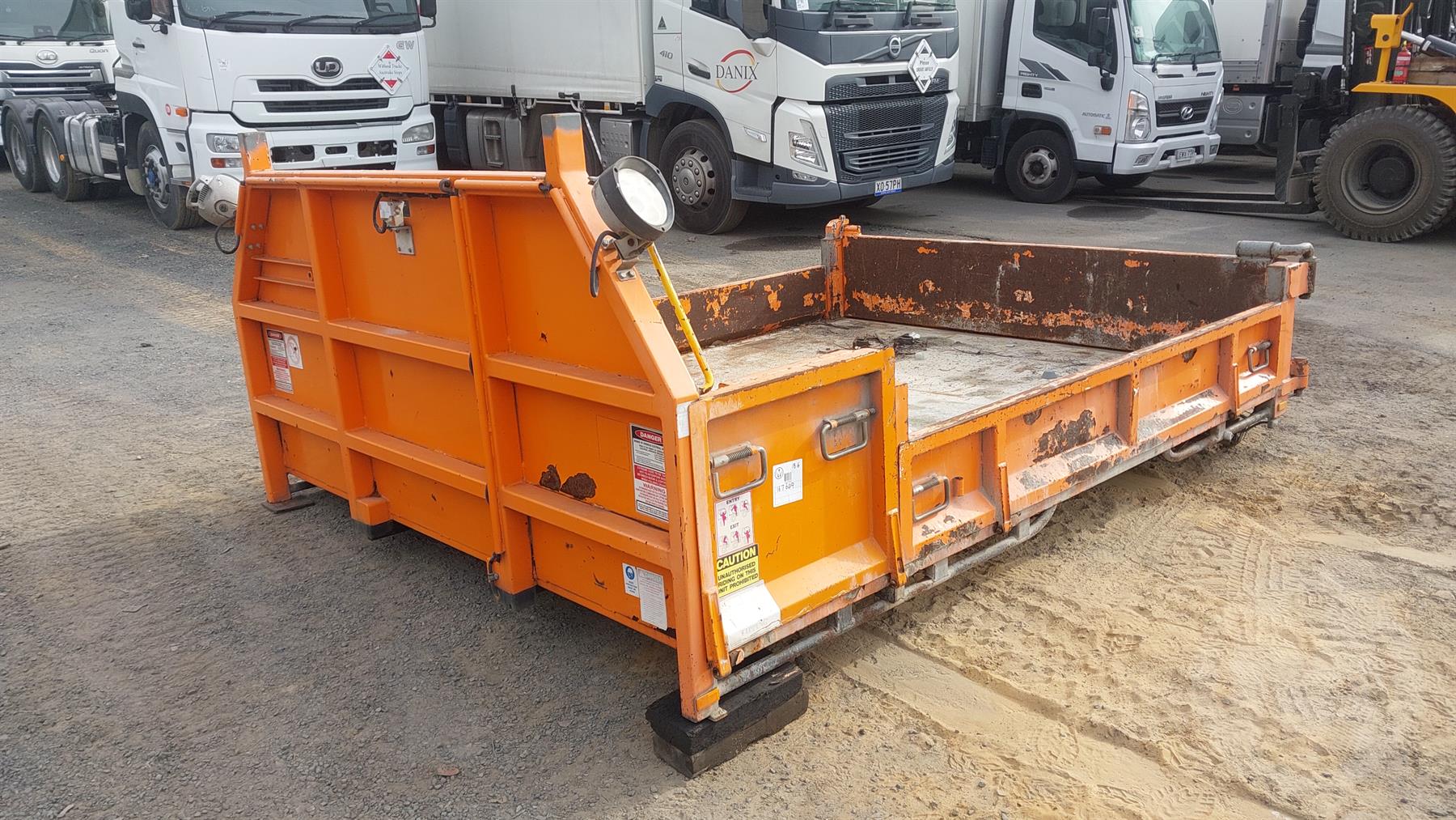 Used Berry Howe Tray Truck Parts For Auction in National Online ...