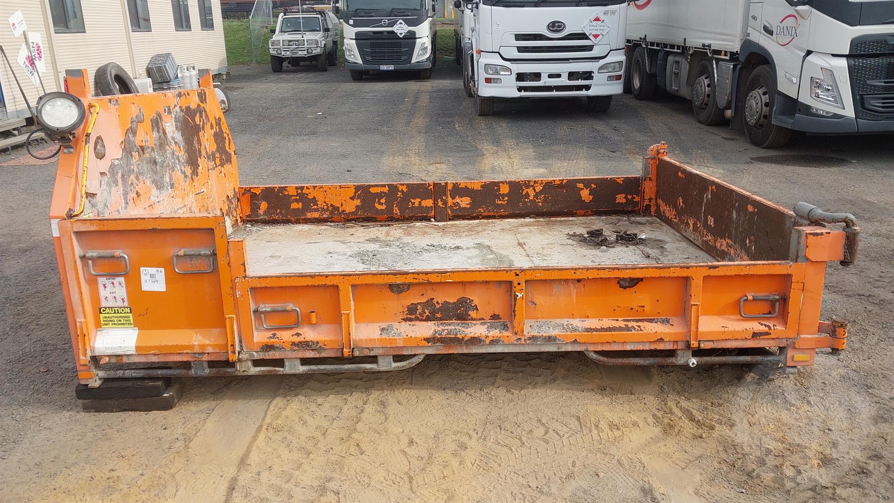 Used Berry Howe Tray Truck Parts For Auction in National Online ...