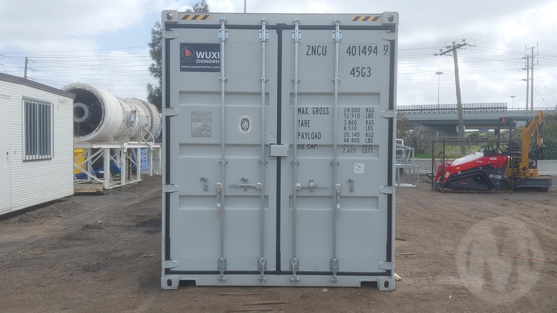 Used 2026 Custom Shipping Container For Auction in Altona North ...
