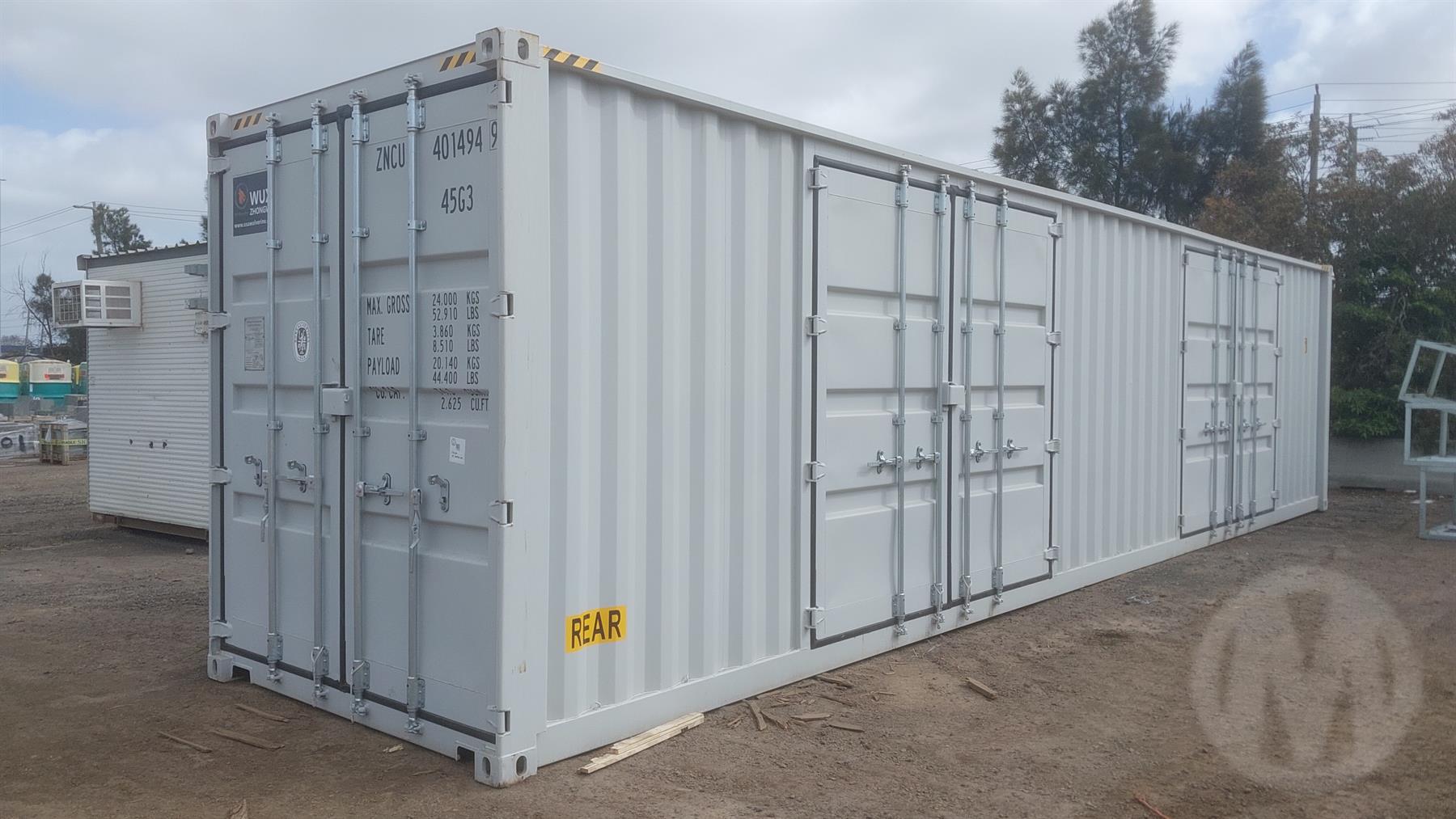 Used 2026 Custom Shipping Container For Auction in Altona North ...