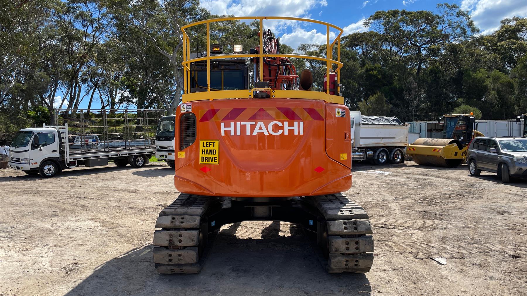 Used 2023 Hitachi Zaxis 135US-5B Excavator For Auction in National ...