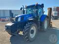 Used 2023 New Holland T6070 MFWD Tractor & Alamo Flail Mower For ...
