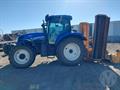 Used 2023 New Holland T6070 MFWD Tractor & Alamo Flail Mower For ...