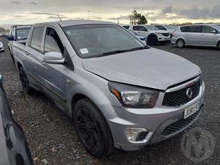 2014 Ssangyong Actyon Sport 2WD Auto D Workmate 4D Dual Cab Utility Photo