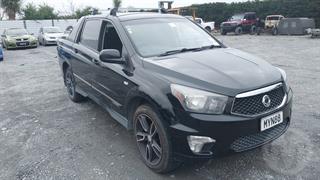 2014 Ssangyong Actyon Sport 2WD MAN D Workmate Dual Cab Utility Photo
