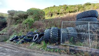 Various Used Tyres Tyres Photo