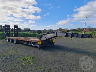 2014 M.t.e. 3A 3 Rows 8 Linkwing Flat Deck Trailer Photo