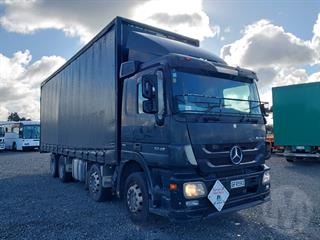 2012 Mercedes-Benz Actros 3 3248L/52 Curtainside GCM 31,000kg Photo