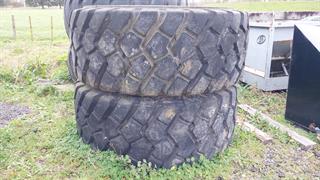 Boto GCB5 29.5R25 CAT 740 Tyre (x2) Dump Truck Photo