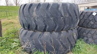 Yokohama 37.25R35 CAT 637 Tyre (x2) Scraper Photo