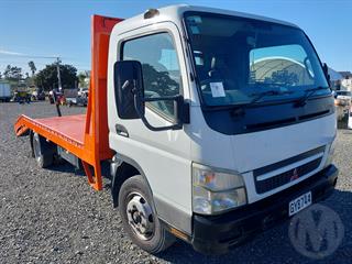 2008 Mitsubishi Canter Flat Deck Car Transporter GCM 11,000kg Photo