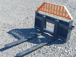 Wolverine FK-11-48 Skid Steer Pallet F Forklift (GP) Photo