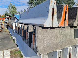 J Hook Concrete Barrier Construction Equipment Photo