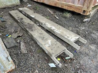 Fork Extensions Excavator Attachments Photo